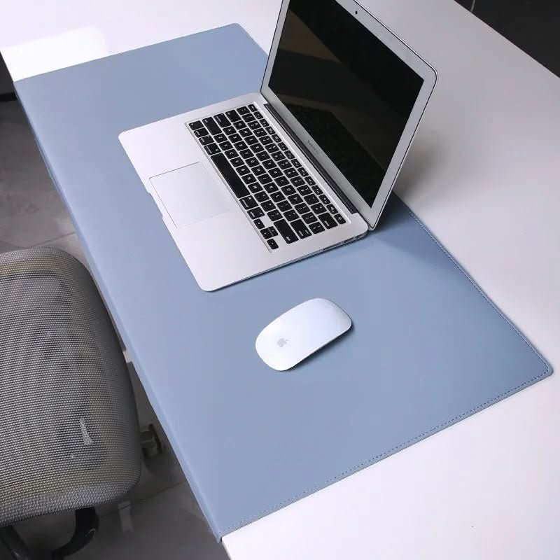 Desk Mat PU Leather Integrated Wrist Rest Surface Protection