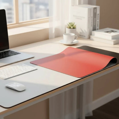 Desk Mat PU Leather Non-Slip Water-Repellent Surface
