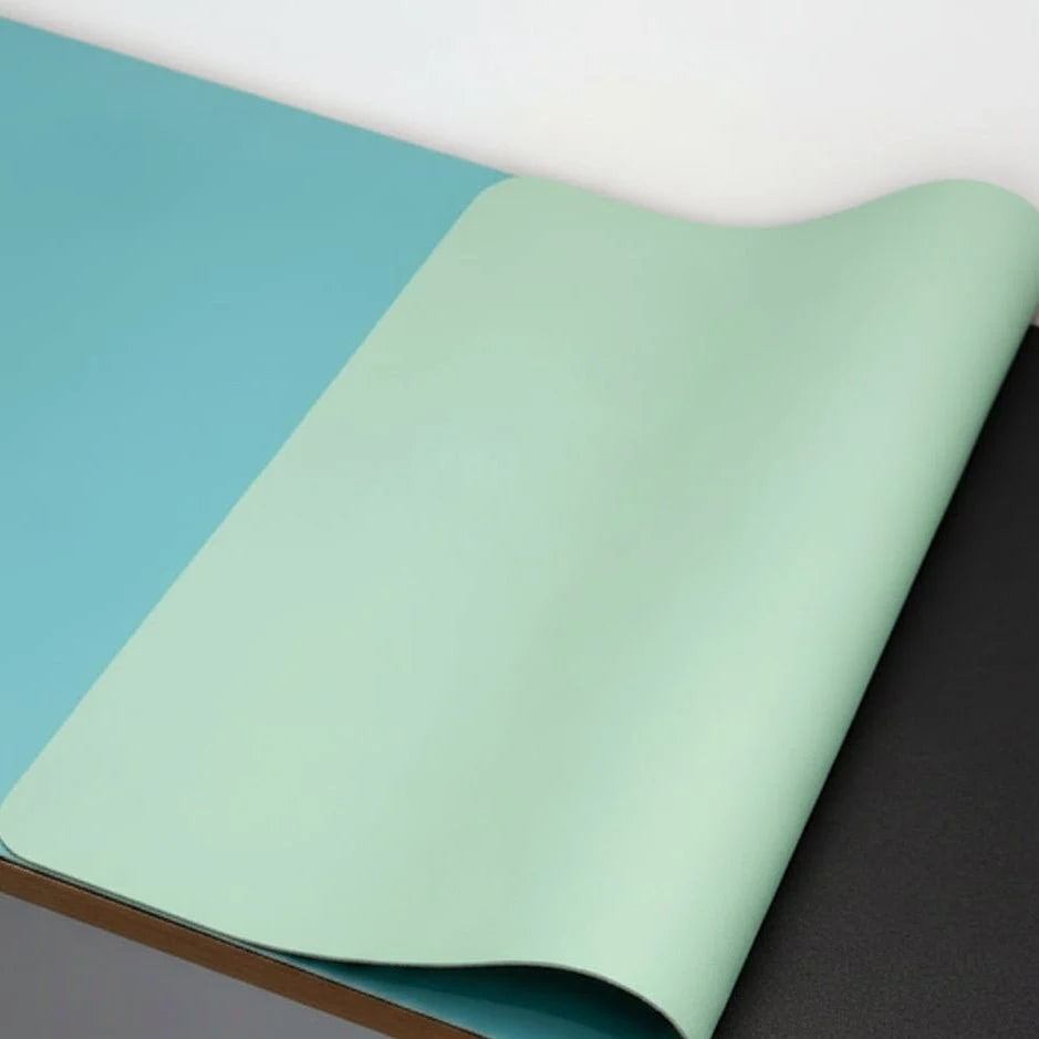 Desk Mat PU Leather Non-Slip Water-Repellent Surface