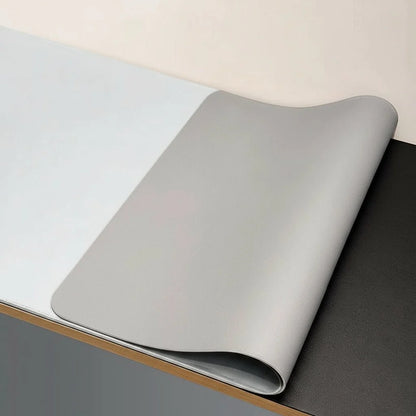 Desk Mat PU Leather Non-Slip Water-Repellent Surface