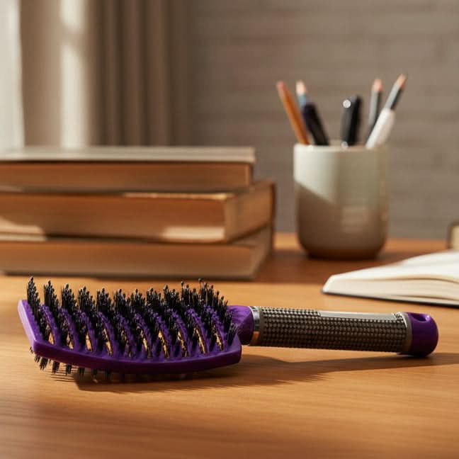 Detangling Brush Flexible Bristles Pain-Free Wet & Dry Use