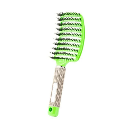 Detangling Brush Flexible Bristles Pain-Free Wet & Dry Use