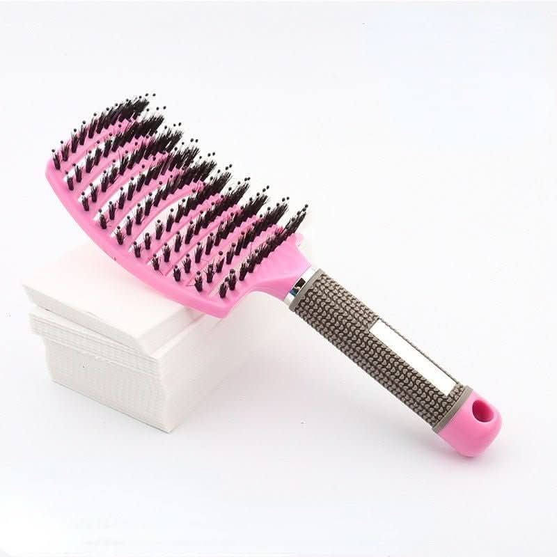 Detangling Brush Flexible Bristles Pain-Free Wet & Dry Use