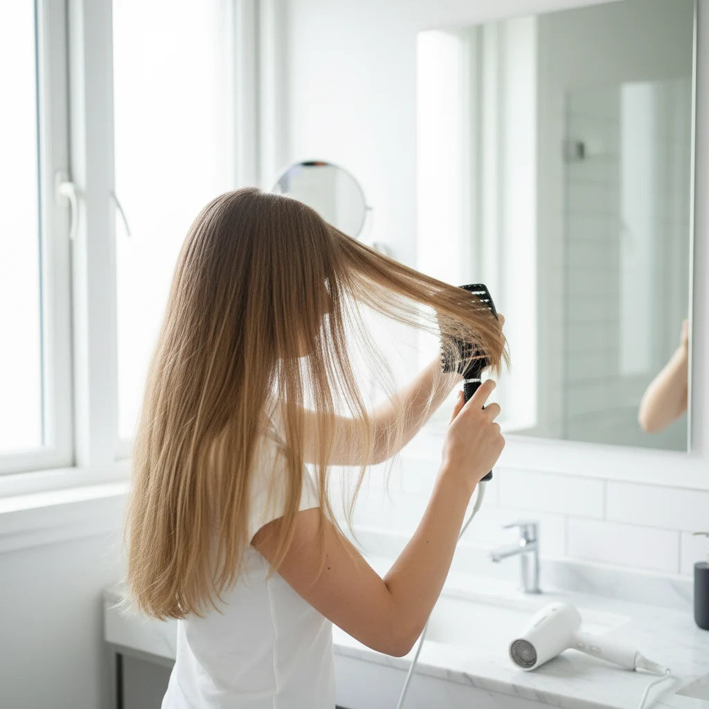 Detangling Brush Flexible Bristles Pain-Free Wet & Dry Use