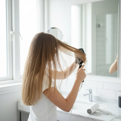 Detangling Brush Flexible Bristles Pain-Free Wet & Dry Use