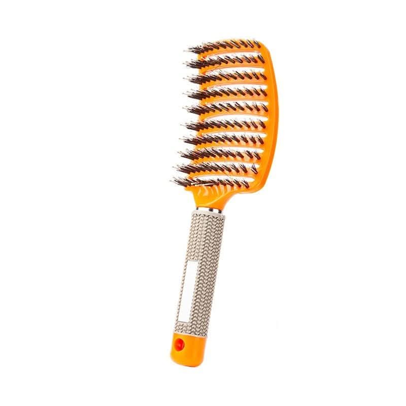 Detangling Brush Flexible Bristles Pain-Free Wet & Dry Use