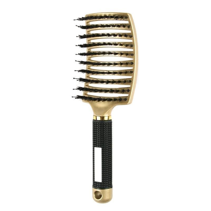Detangling Brush Flexible Bristles Pain-Free Wet & Dry Use