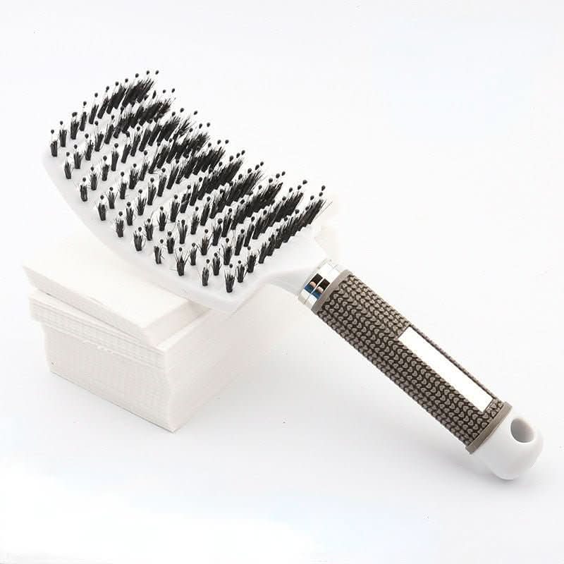 Detangling Brush Flexible Bristles Pain-Free Wet & Dry Use