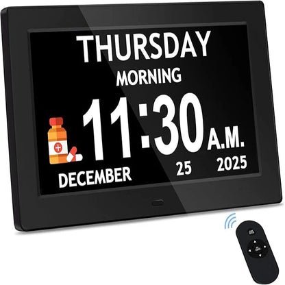 Digital Alarm Clock Large Display With 8 Activity Reminders