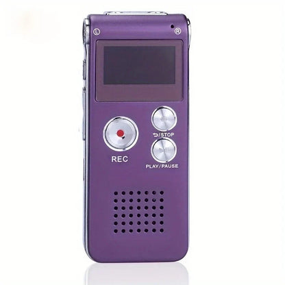 Digital Voice Recorder Voice-Activated WAV Built-In Storage
