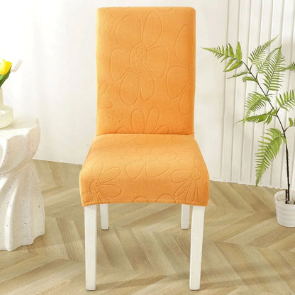 Dining Chair Cover Stretch-Fit Microfiber Stain-Resistant & Machine Washable