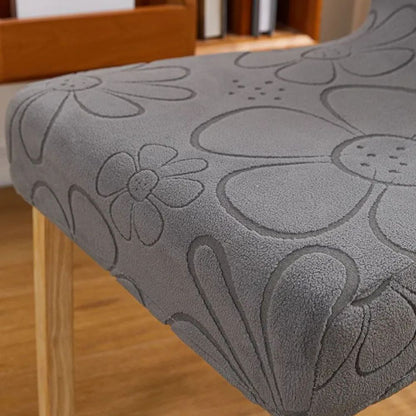 Dining Chair Cover Stretch-Fit Microfiber Stain-Resistant & Machine Washable