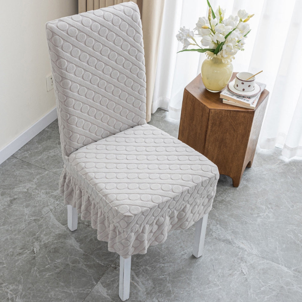 Dining Chair Cover Stretch Microfiber Universal Fit