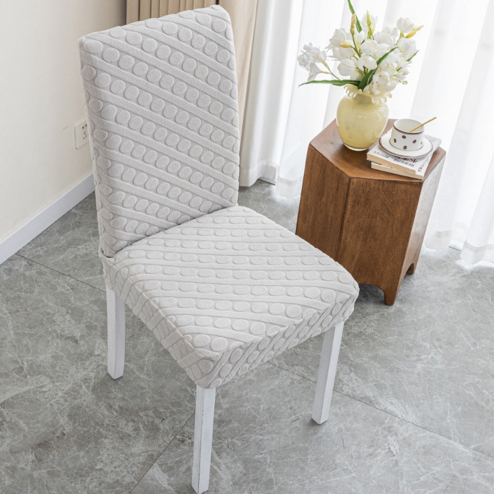 Dining Chair Cover Stretch Microfiber Universal Fit