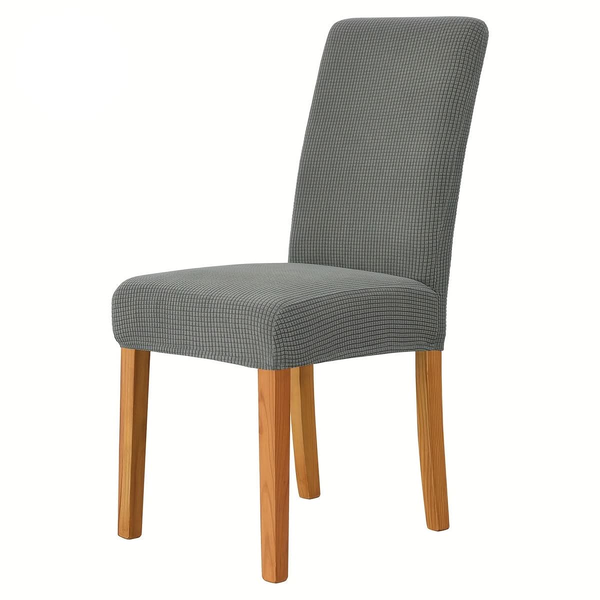 Dining Chair Covers Parsons Fit Stretch Velvet & Machine-Washable