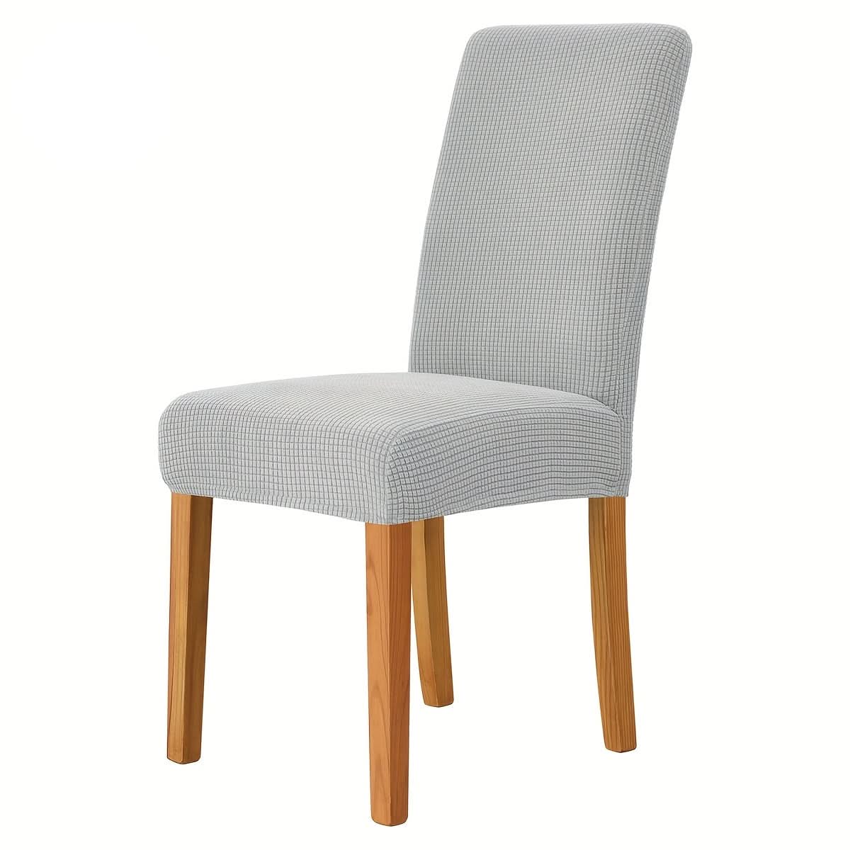 Dining Chair Covers Parsons Fit Stretch Velvet & Machine-Washable