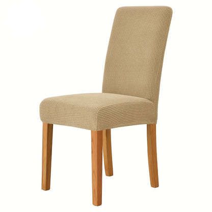 Dining Chair Covers Parsons Fit Stretch Velvet & Machine-Washable