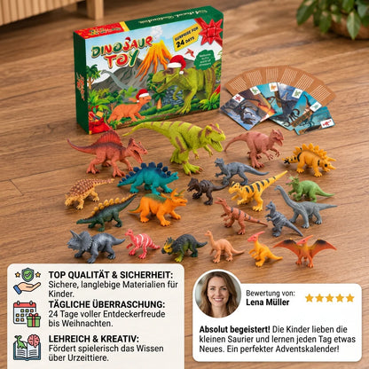 Dinosaur Advent Calendar 24 Days Surprise Figures