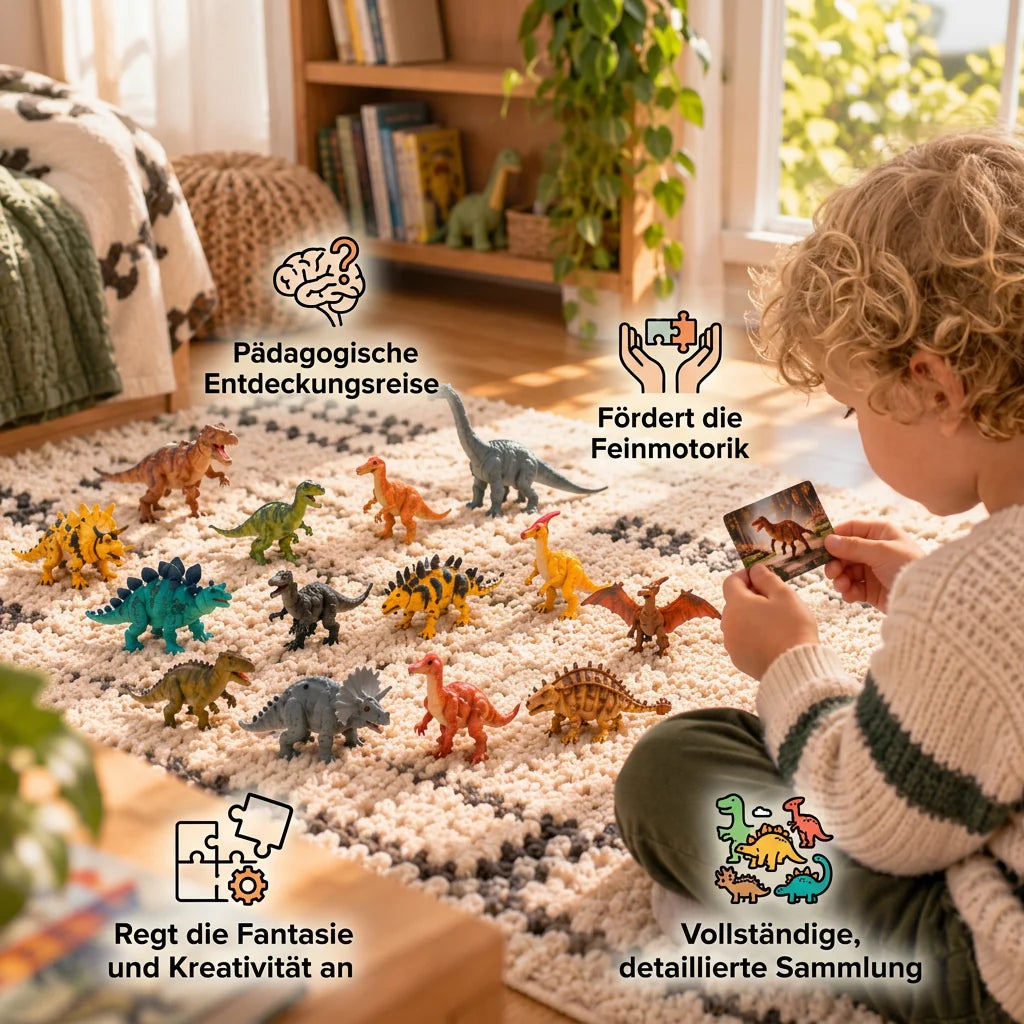 Dinosaur Advent Calendar 24 Days Surprise Figures