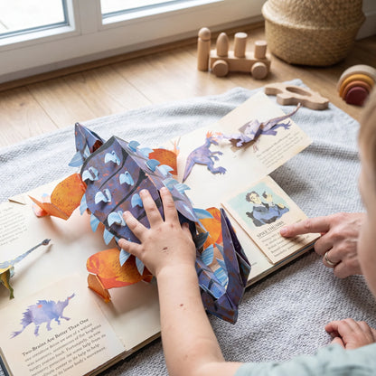 Dinosaur Pop-Up Book 3D Scenes 50+ Species Facts