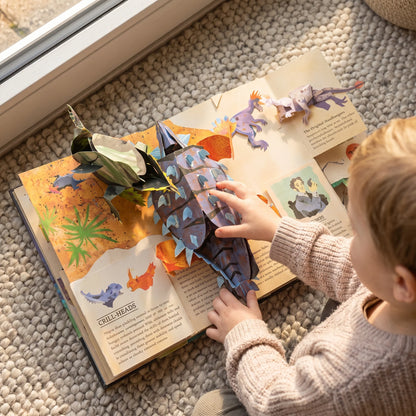 Dinosaur Pop-Up Book 3D Scenes 50+ Species Facts