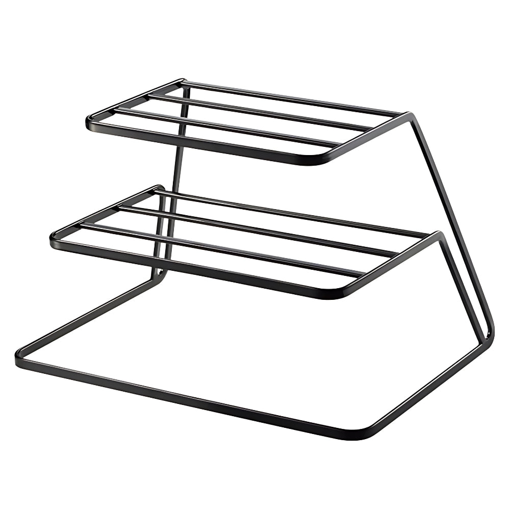Dish Drainer Two-Tier Stainless Steel Space-Saving