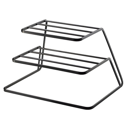 Dish Drainer Two-Tier Stainless Steel Space-Saving