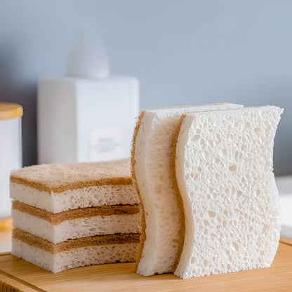 Dish Sponge S-Shape Coconut Fiber Non-Scratch