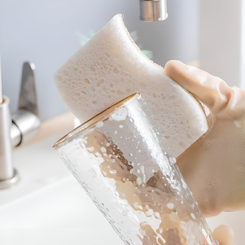 Dish Sponge S-Shape Coconut Fiber Non-Scratch