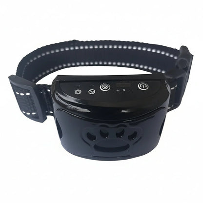 Dog Bark Training Collar Adjustable Tone & Gentle Pulse USB Rechargeable
