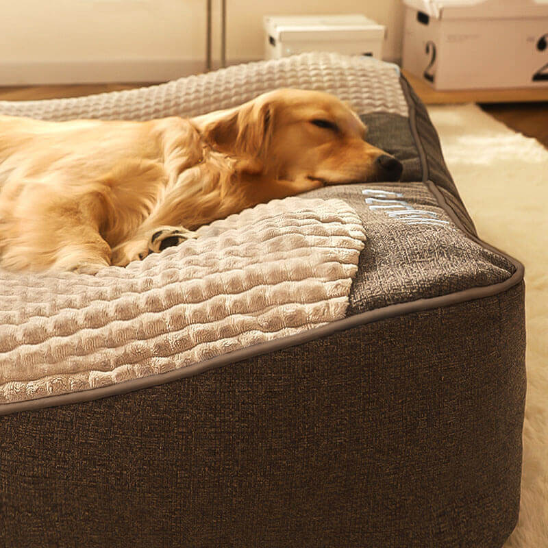 Dog Bed Orthopedic Support Removable Washable Cover
