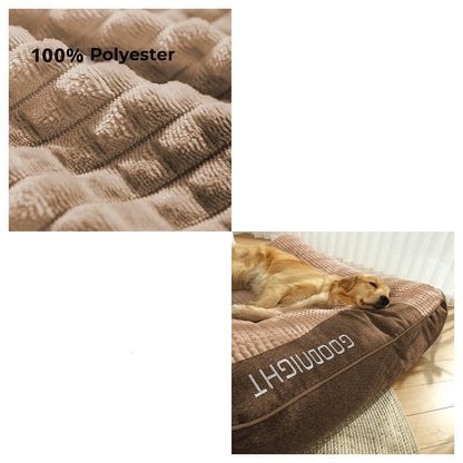 Dog Bed Orthopedic Support Removable Washable Cover