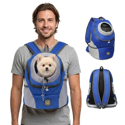 Dog Carrier Backpack Padded Adjustable Safety Harness