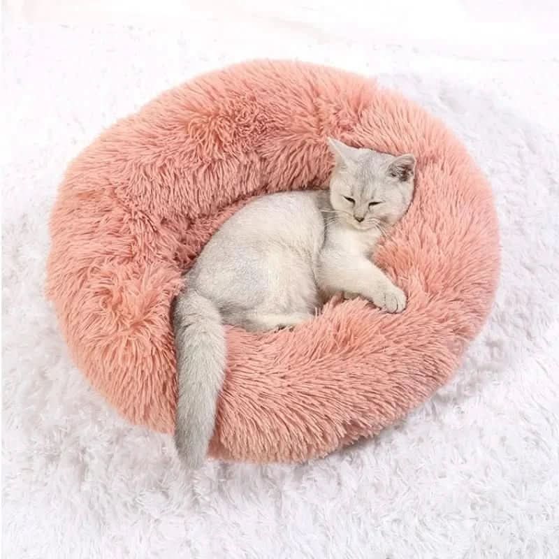 Dog & Cat Bed Ultra-Soft Corduroy Machine-Washable Raised Edge