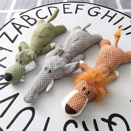 Dog Chew Toy Textured Denim Durable for Strong Chewers