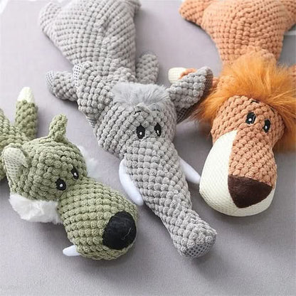 Dog Chew Toy Textured Denim Durable for Strong Chewers
