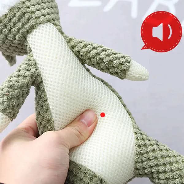 Dog Chew Toy Textured Denim Durable for Strong Chewers