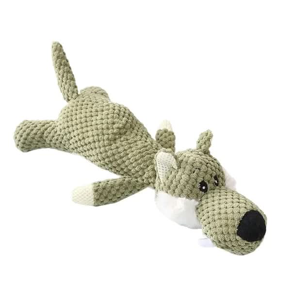 Dog Chew Toy Textured Denim Durable for Strong Chewers