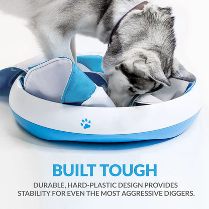 Dog Digging Toy Interactive Puzzle Machine-Washable Flaps