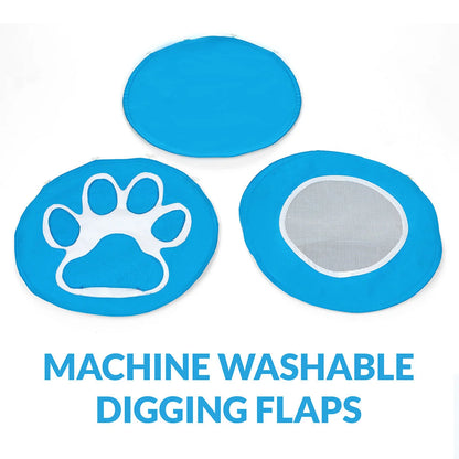 Dog Digging Toy Interactive Puzzle Machine-Washable Flaps