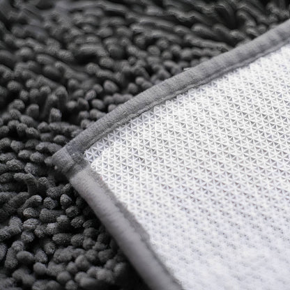 Dog Door Mat Absorbent Non-Slip Muddy Paw Protection