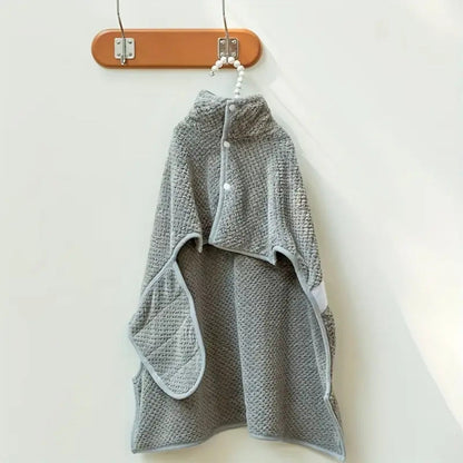 Dog Drying Robe Cotton & Microfiber Super-Absorbent Full Coverage