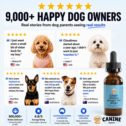 Dog Eye Support Drops Daily Food-Add Formula