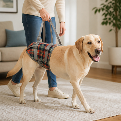 Dog Harness Orthopedic Hind-Leg Support Breathable Adjustable Straps