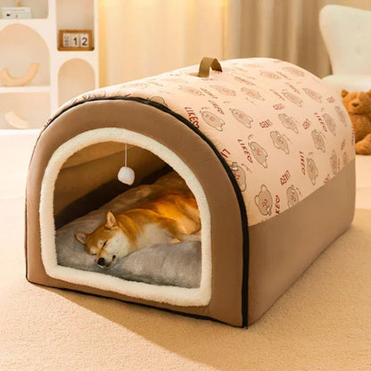 Dog House Cotton Warm Insulating Machine-Washable