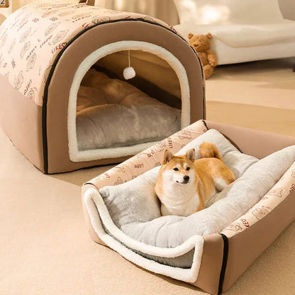 Dog House Cotton Warm Insulating Machine-Washable