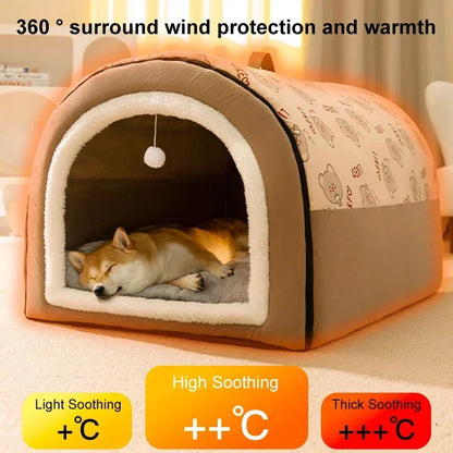 Dog House Cotton Warm Insulating Machine-Washable