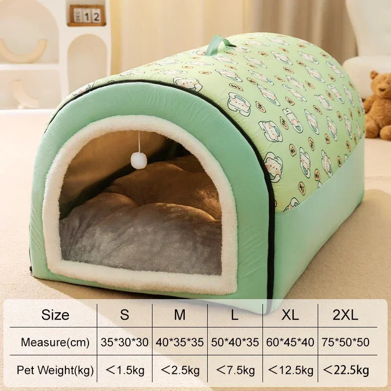 Dog House Cotton Warm Insulating Machine-Washable