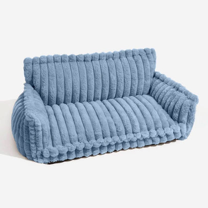 Dog Sofa Bed Orthopedic Memory Foam Raised Edge Washable Cover