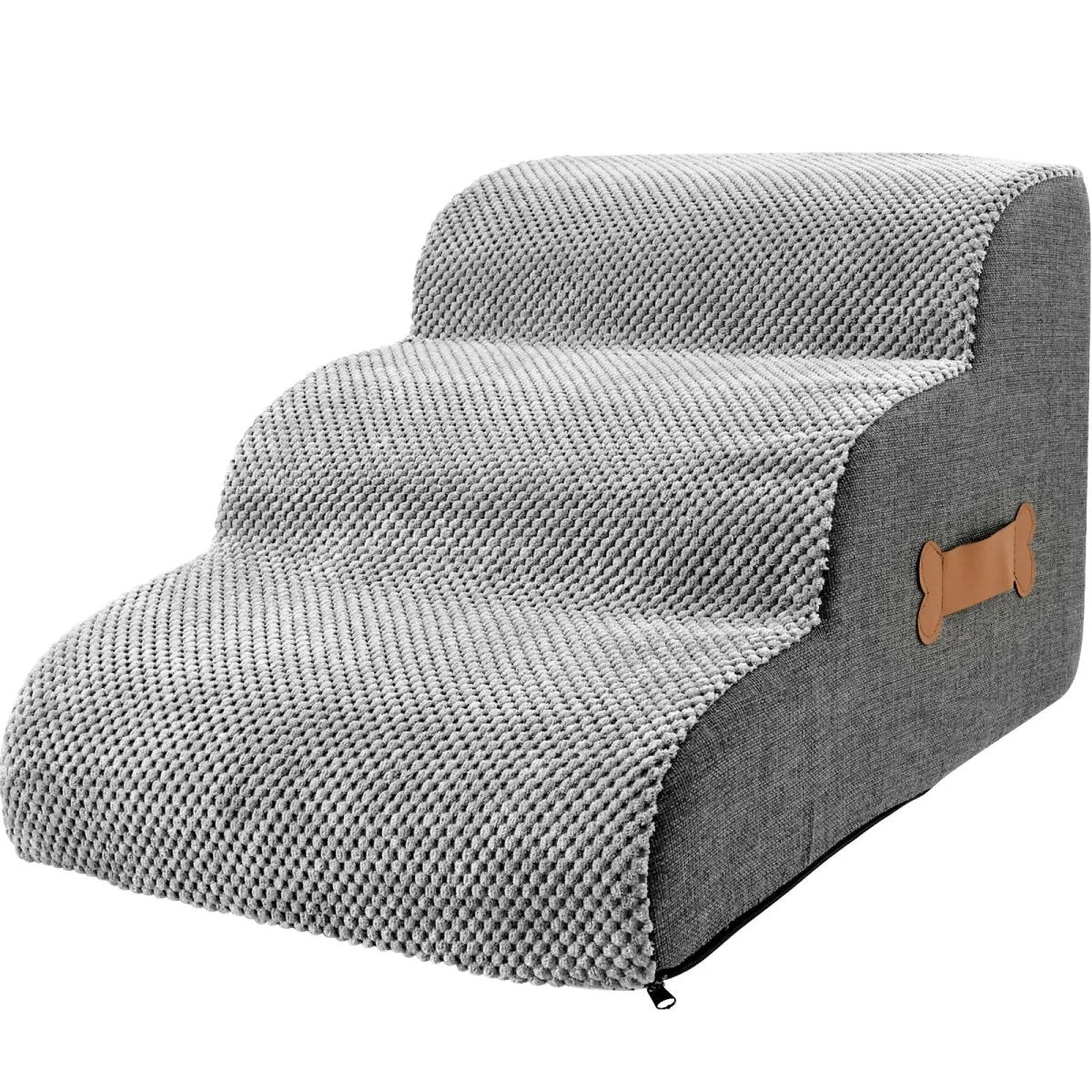 Dog Stairs Gentle Incline Non-Slip Base Washable Cover